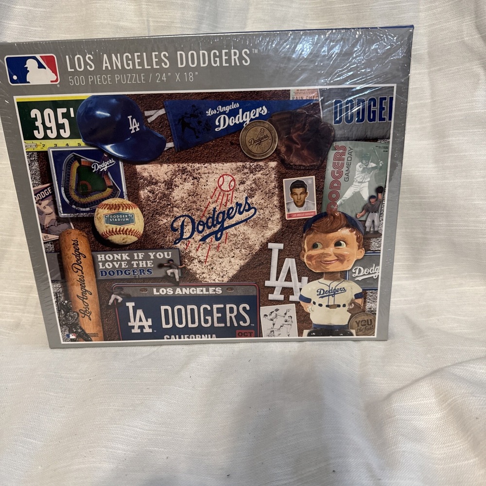 Los Angeles Dodgers 500 Piece Puzzle - Brand New Sealed